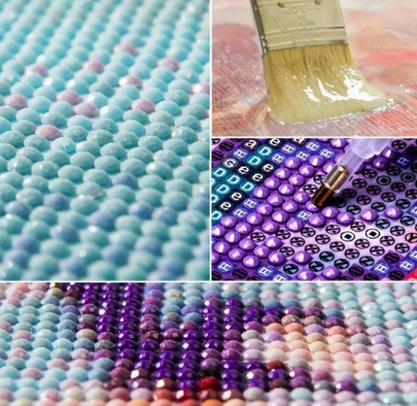 Diamond Painting Vier-Jahreszeiten-Landschaft